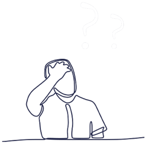 課題を抱える現場イラスト